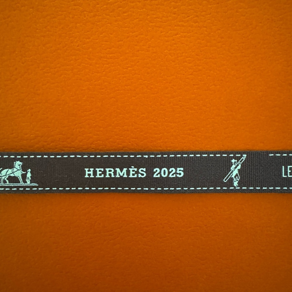 AUTHENTIC Hermes Ribbon 0.5 Inch 85 Inches
